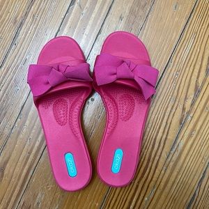 OKA b. | OKA b. Twiggy Slide Sandals in Popsicle Pink Size M - new & never worn